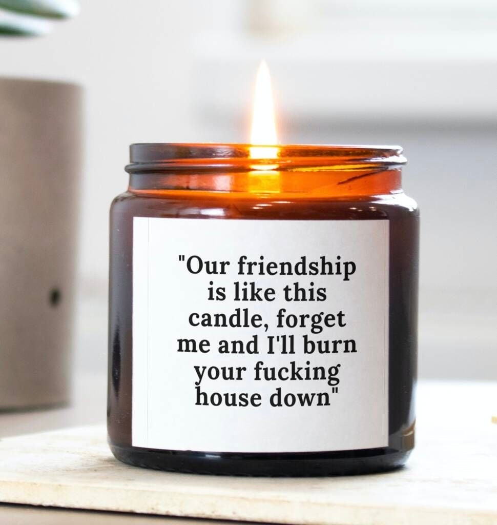 Customizable Candle Labels