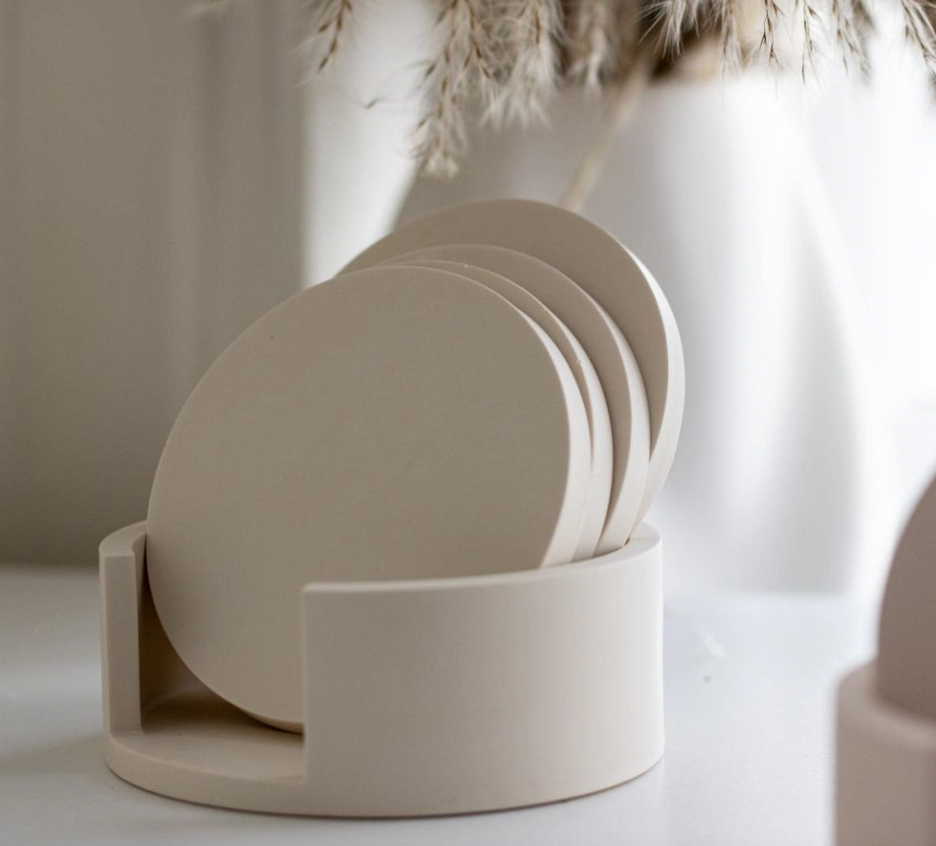 Ceramic Gypsum Coasters