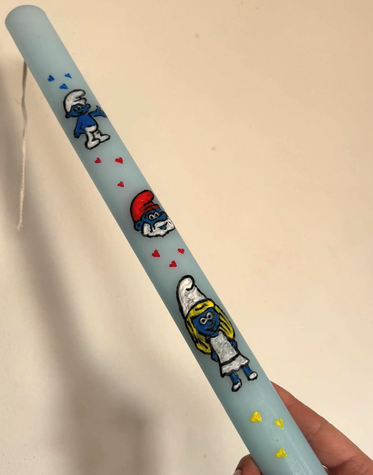 Customized easter candles